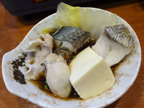 ０８豆腐豚肉カキタラ