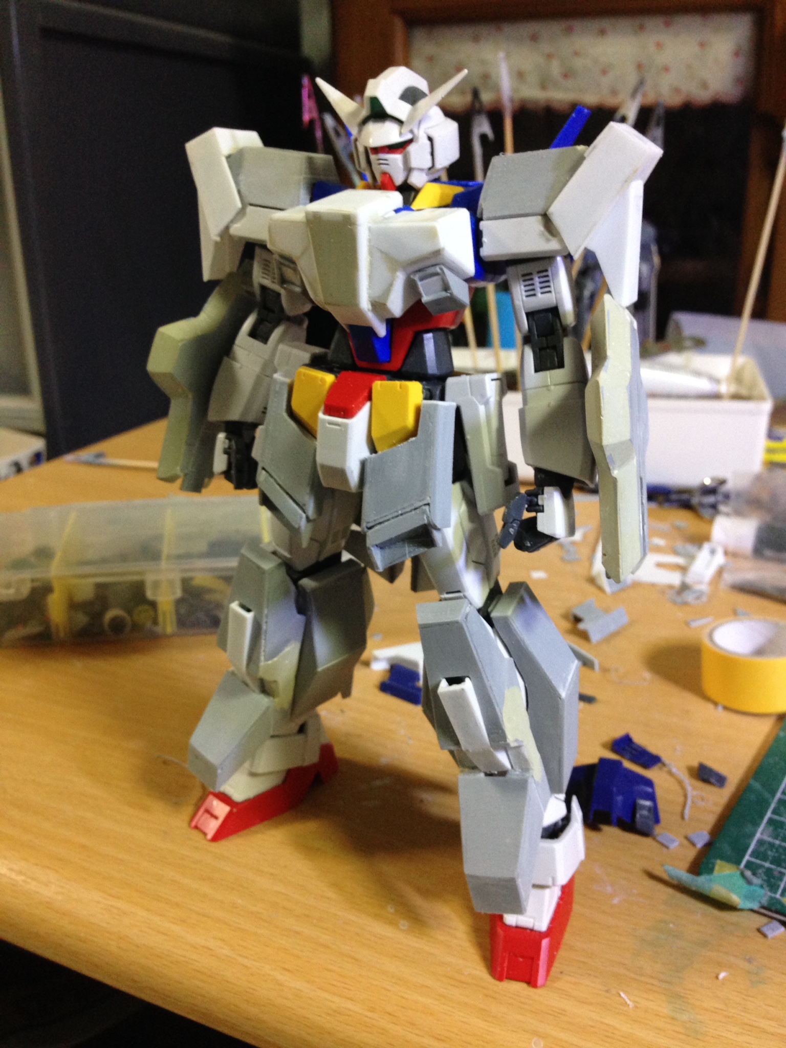 MGガンダムAGE-1フルグランサ製作記その13 - 亮のガンプラライフ