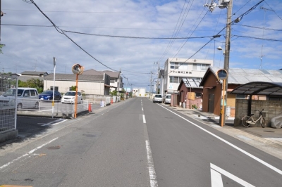 徳島海軍航空隊地 航空隊本部付近（左側の建物付近）（徳島）
