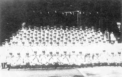 徳島海軍航空隊地 飛行科特修生　昭和19（1944）年7月15日（徳島）