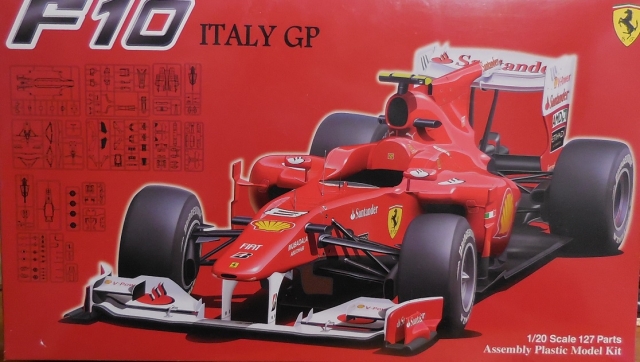 JUNRO PACK |フジミ 1/20 Ferrari F10 制作 1