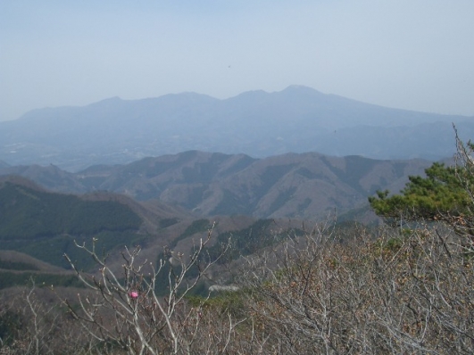 第一展望台から赤城山