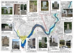 日高川流域の洪水記念碑分布図1P