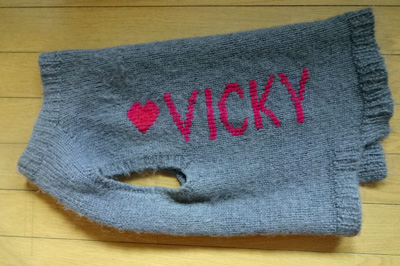 Vickyのセーター