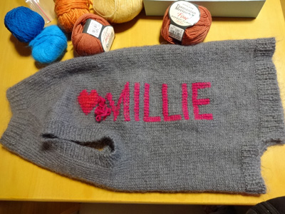 ミリーのセーターを