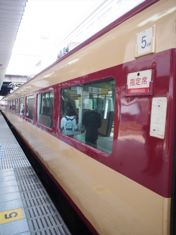 JR 485系 電車 快速 足利大藤まつり号