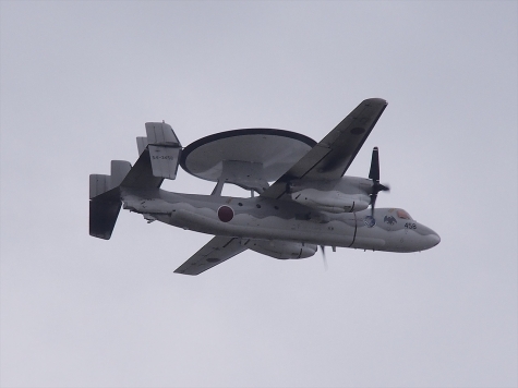 E-2C 早期警戒機【航空観閲式2014】