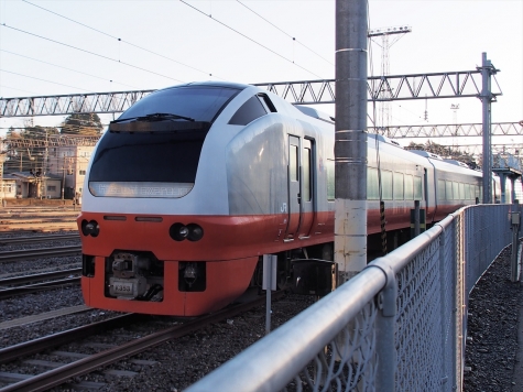 JR 常磐線 E653系 電車